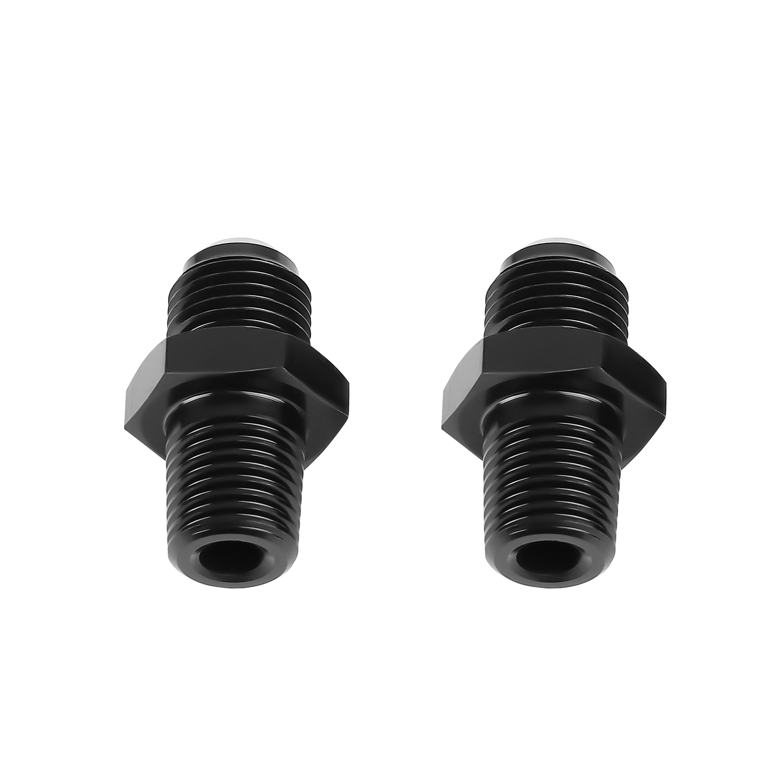 2pcs Automatic Transmission 6-AN Cooler Hose Line Kit Fit For 4L60E 4L65E