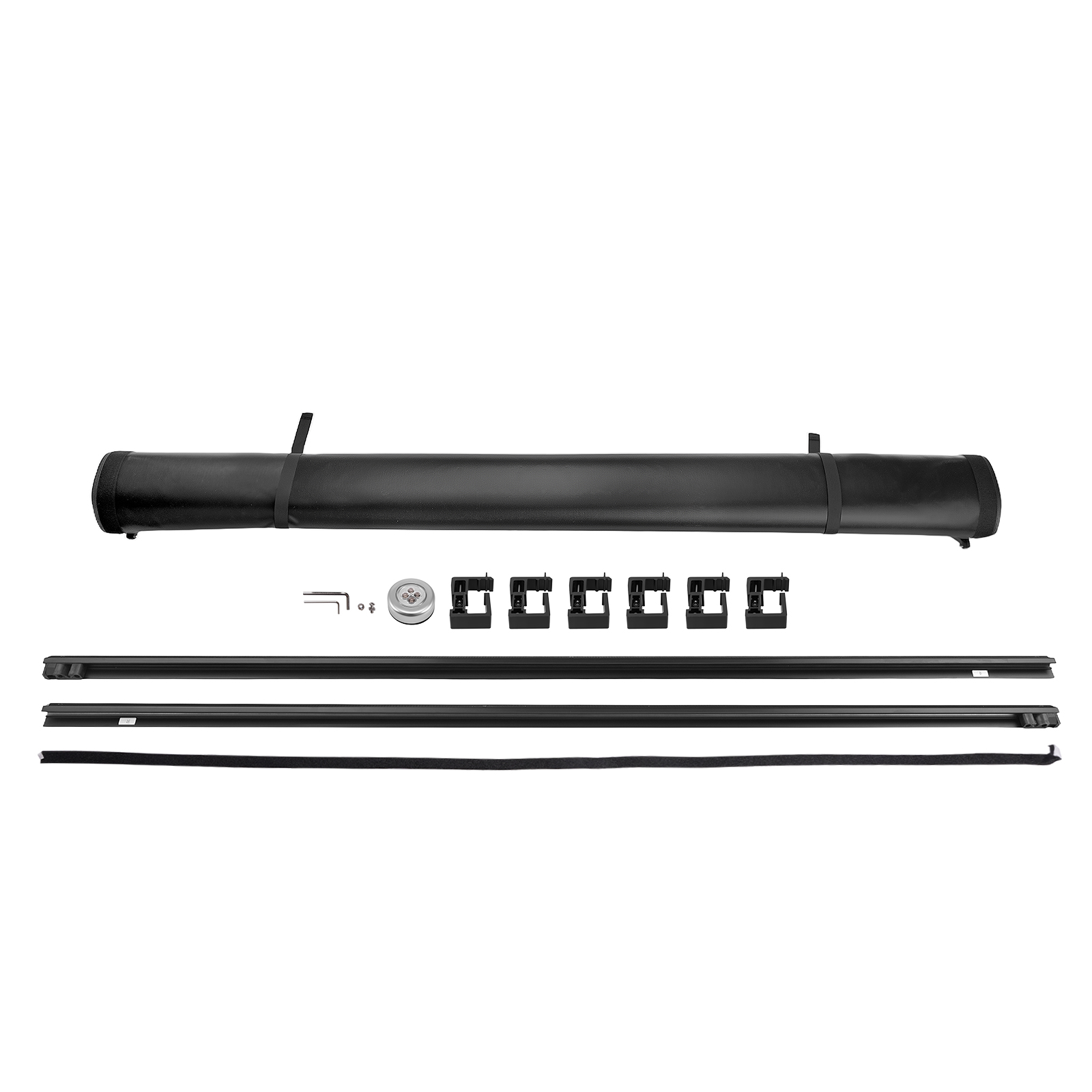 6.9ft Bed Vinyl Roll Up Tonneau Cover for Chevy Silverado 2500HD 3500HD 20-26