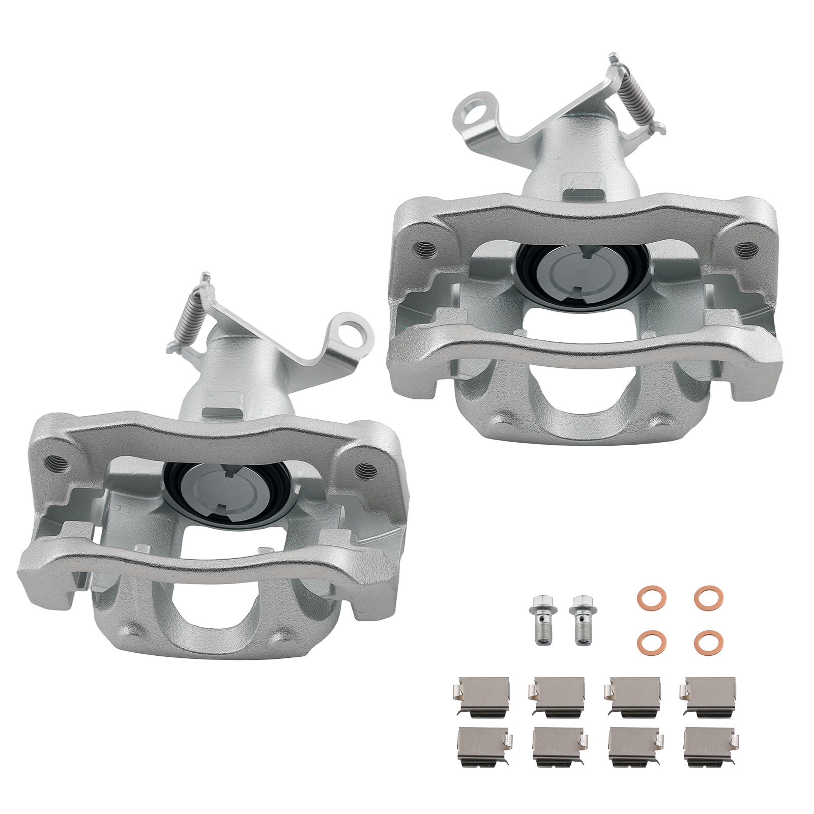 Rear Left & Right Brake Calipers Set for Dodge Journey 2009 2010-2012 18-B5176