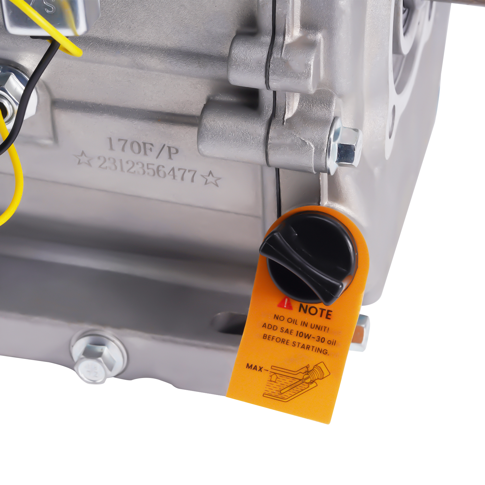 7HP Gasoline Engine Motor 212cc 4-Stroke Recoil Start Horizontal Pressure Washer