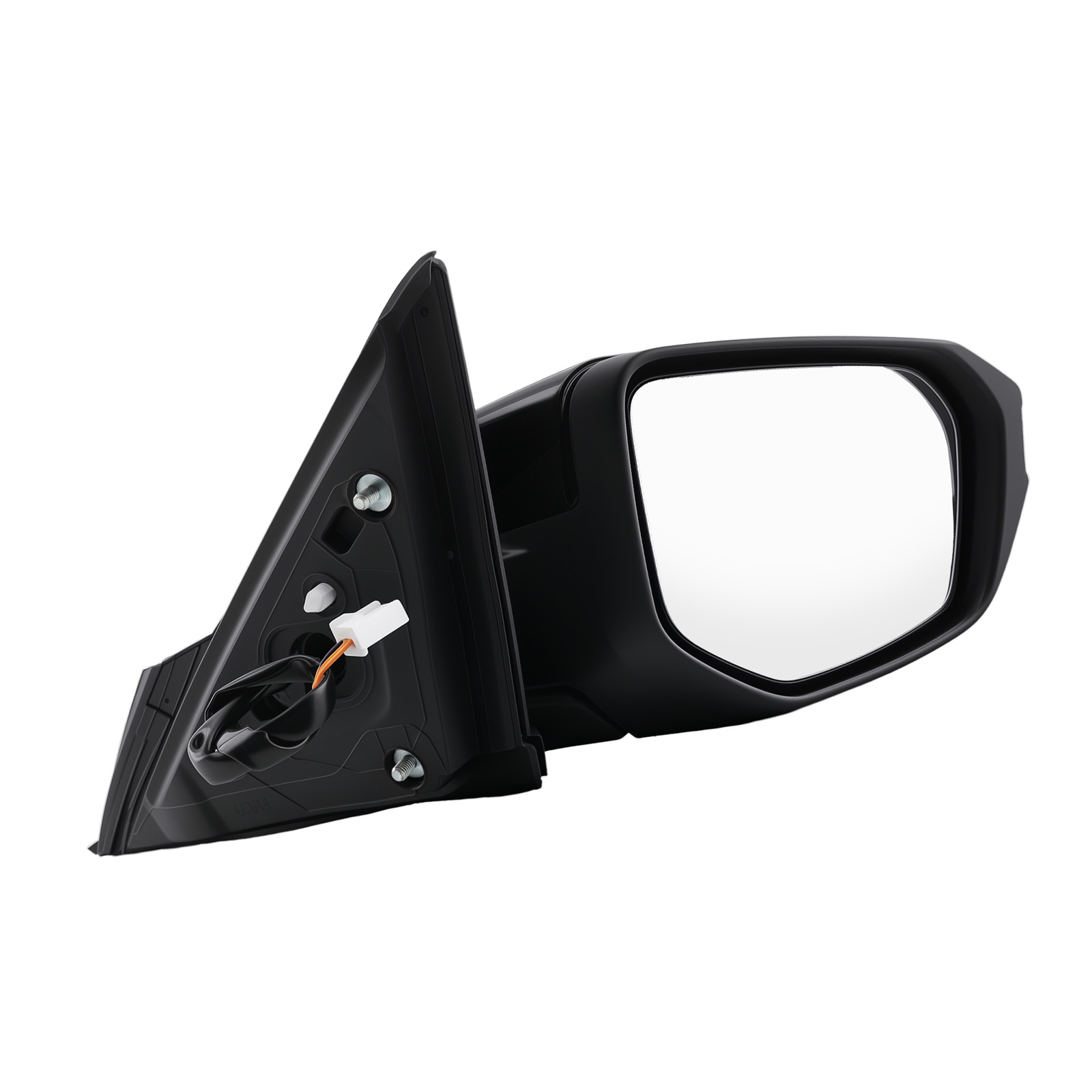 Right Rear View Mirror for Honda Civic 2016-2020 Power HO1321283 Black