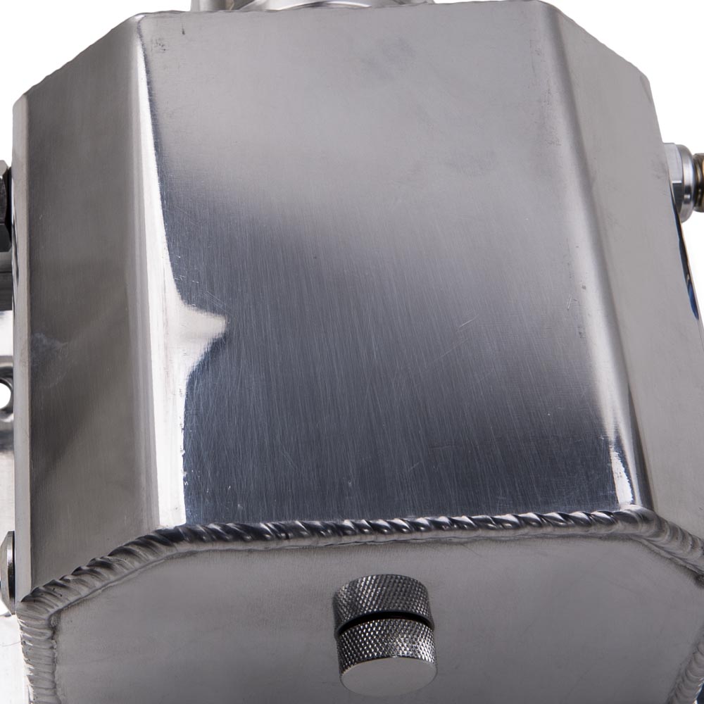 Universal 1000ML Aluminium Coolant Overflow Tank Réservoir de débordement