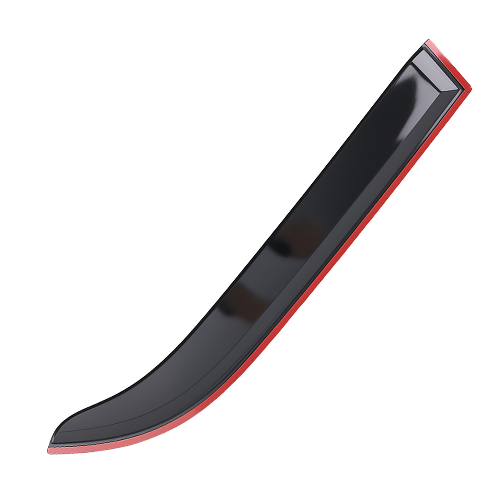 Front & Rear Window Visors Deflector for Toyota Corolla 4Dr 98-02 Black
