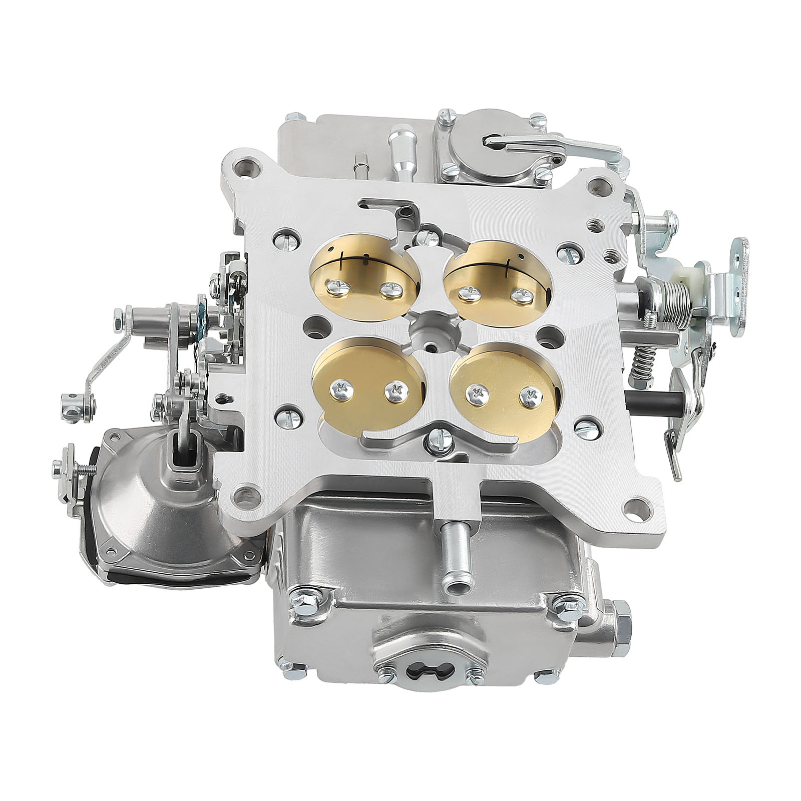 4 BBL Carburetor Carb Manual Choke Vacuum Second replace for 0-1850S 600CFM