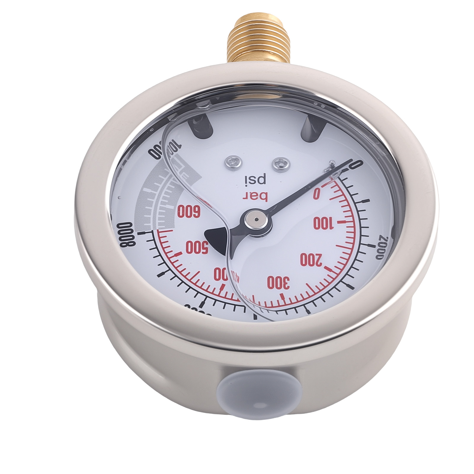 Hydrauliktester Hydraulik Manometer Set 250 - 600 bar Druckprüfer Werkzeug Test