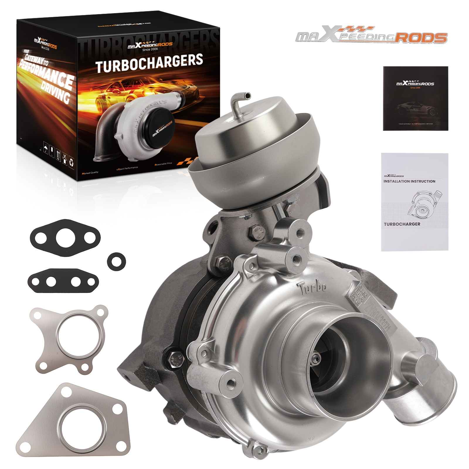 Turbolader for Mazda 3 6 BK GG GH 2.0 MZR-CD 2006-2012 RF7J-13700C RHV4