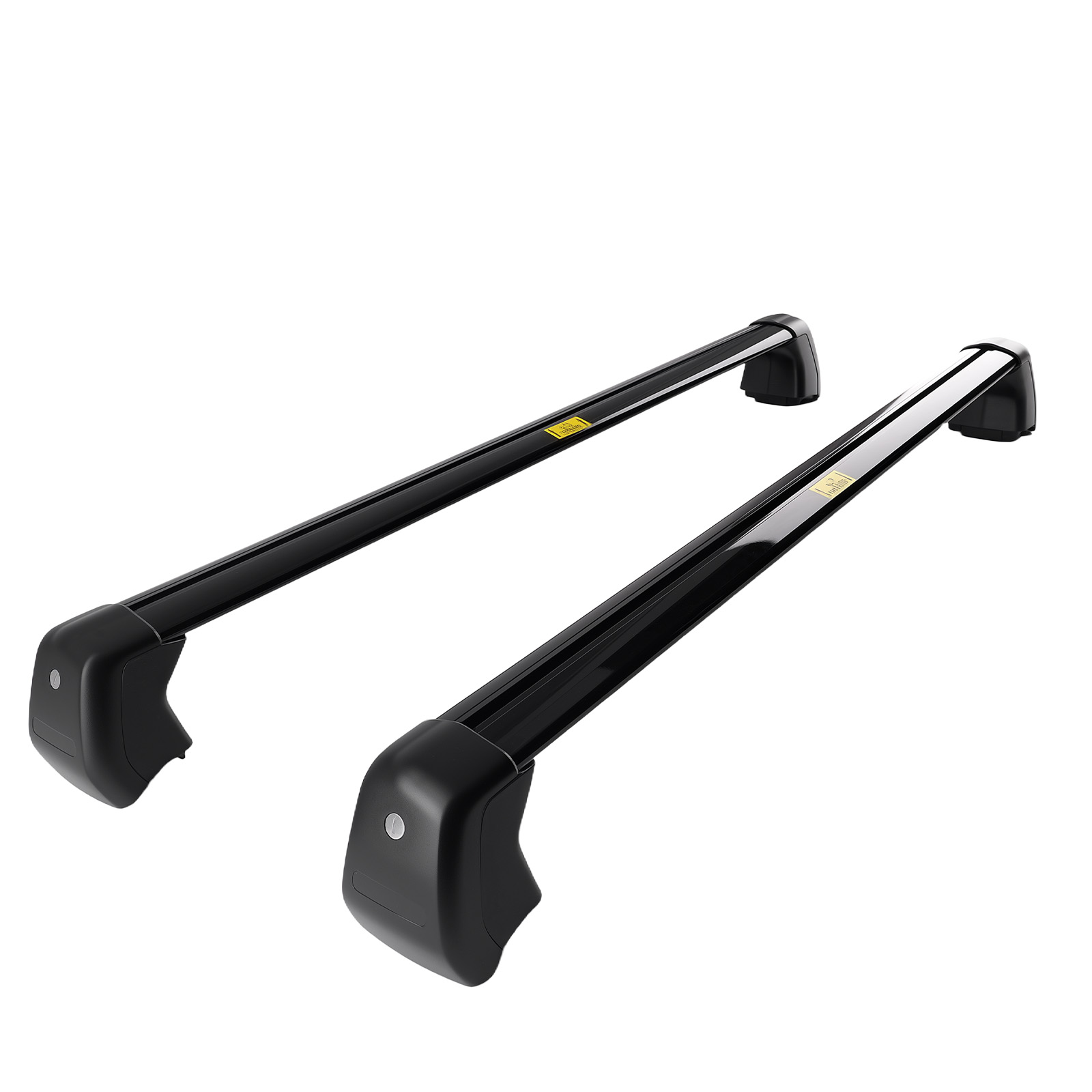 Black Roof Cross Bars for Jaguar F-Pace 2015-2023 Aluminium Carrier 45KG Max