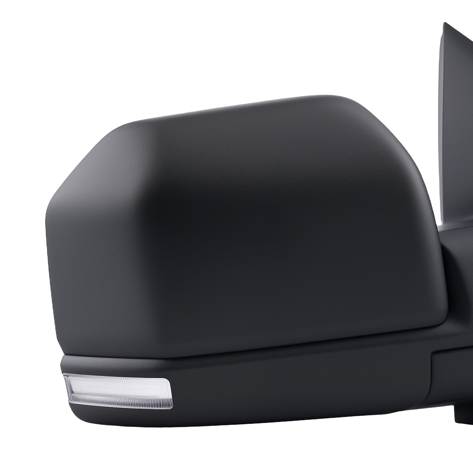 Passenger Side Heated Mirror for Ford F-150 2015-2020 Signal Light 8Pin Black