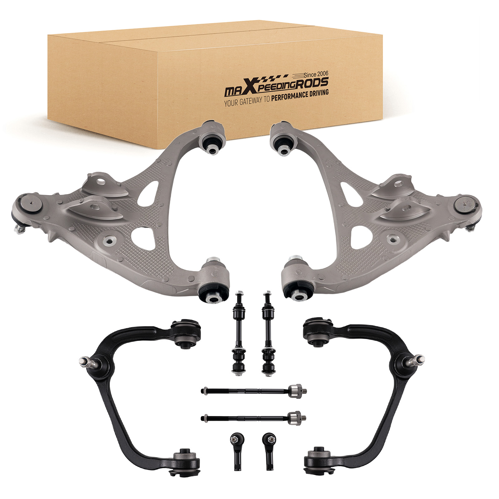 Complete Suspension Kit Front Control Arms for Ford F-150 2005 2006 2007 2008