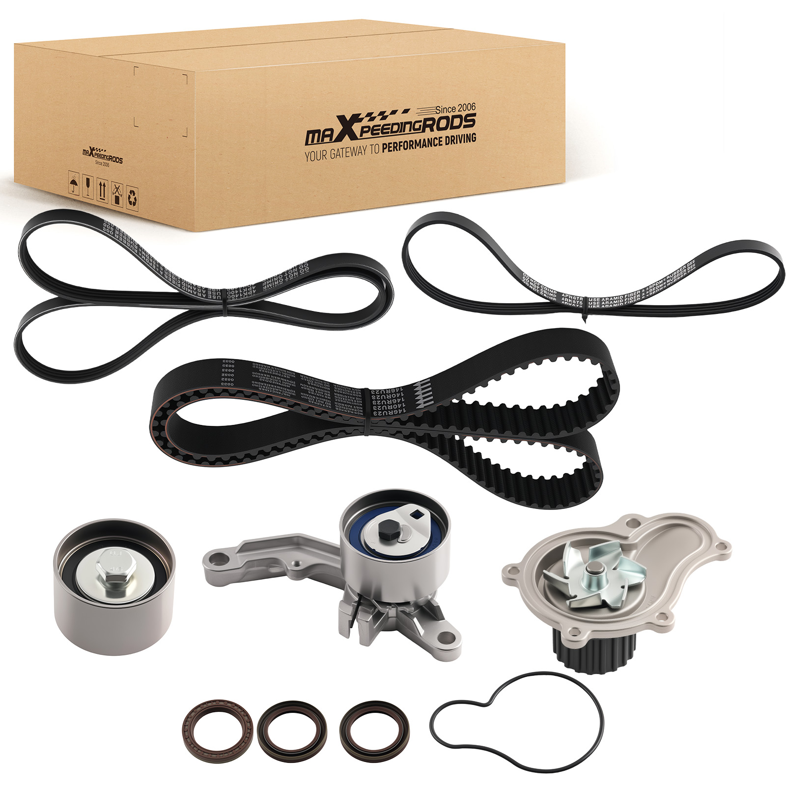 Engine Timing Belt Tensioner Kit for Chrysler PT Cruiser 2.4L 2004-2009