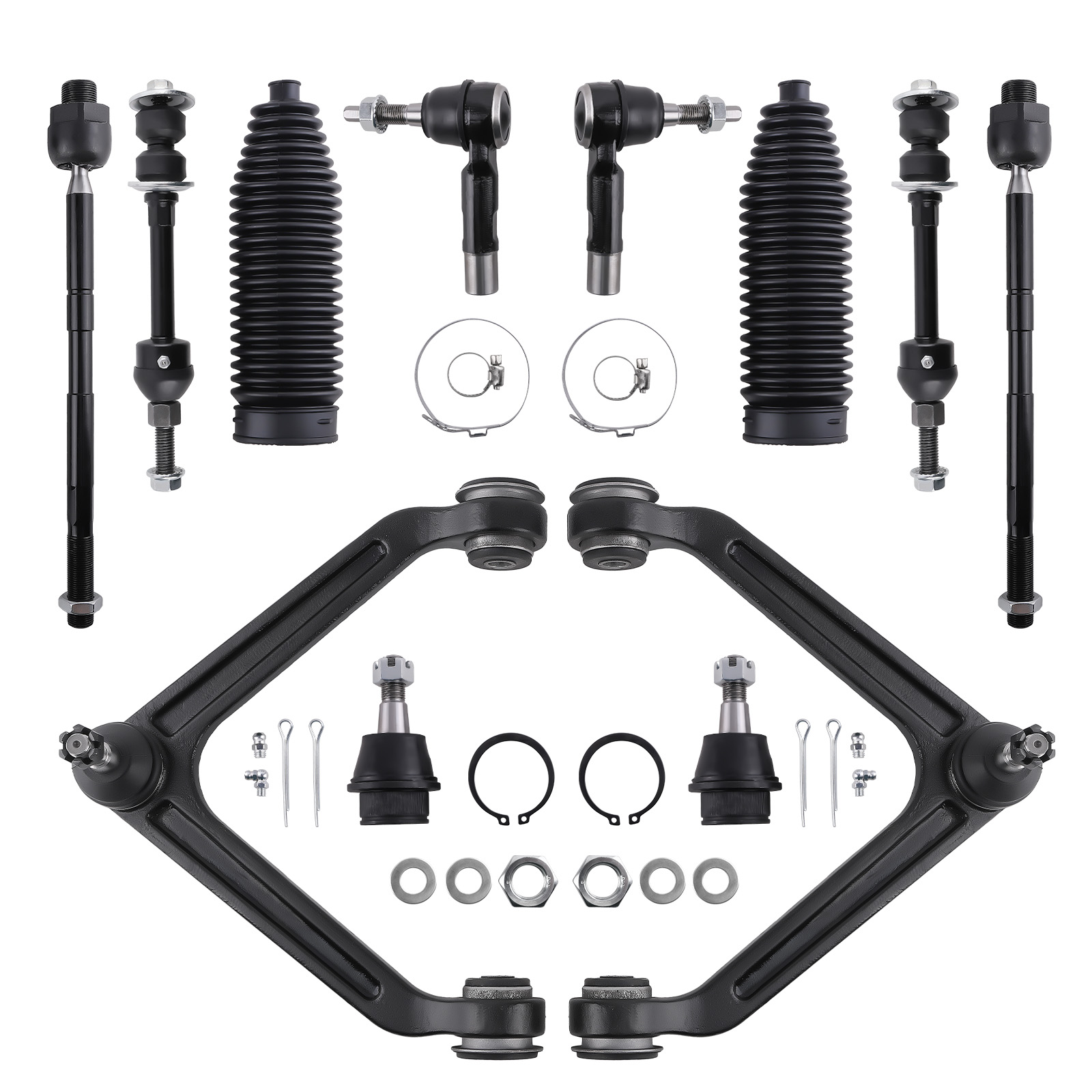 Front Upper Control Arms Steering & Suspension Kit for Dodge Ram 1500 RWD 02-05