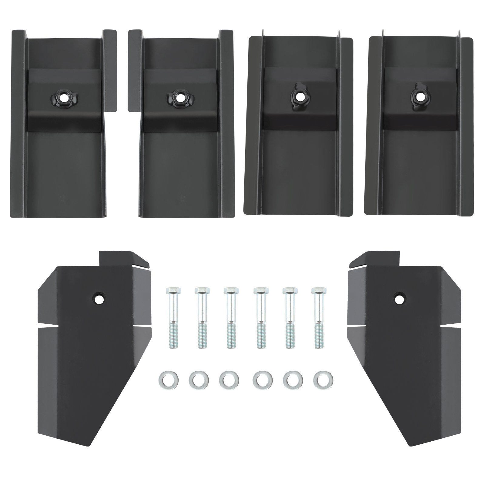 Body Mount Tub Rust Repair Panel Kit for Jeep Wrangler TJ 1997-2006 Q235 Steel