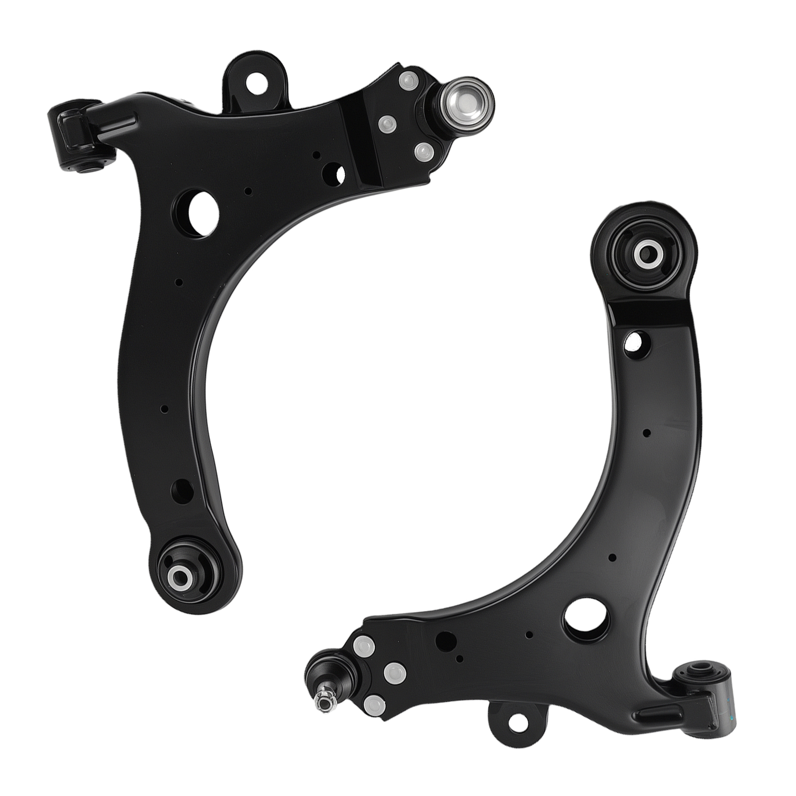 10x Front Lower Control Arms Sway Bar Tie Rods Kit for 2007-2013 Chevy Impala