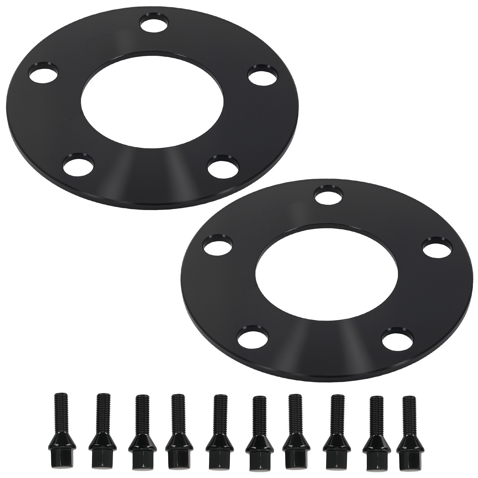 5mm Spurverbreiterung for BMW 1er 3er 5er M3 E36 E46 E90 5x120 72.6mm Aluminium