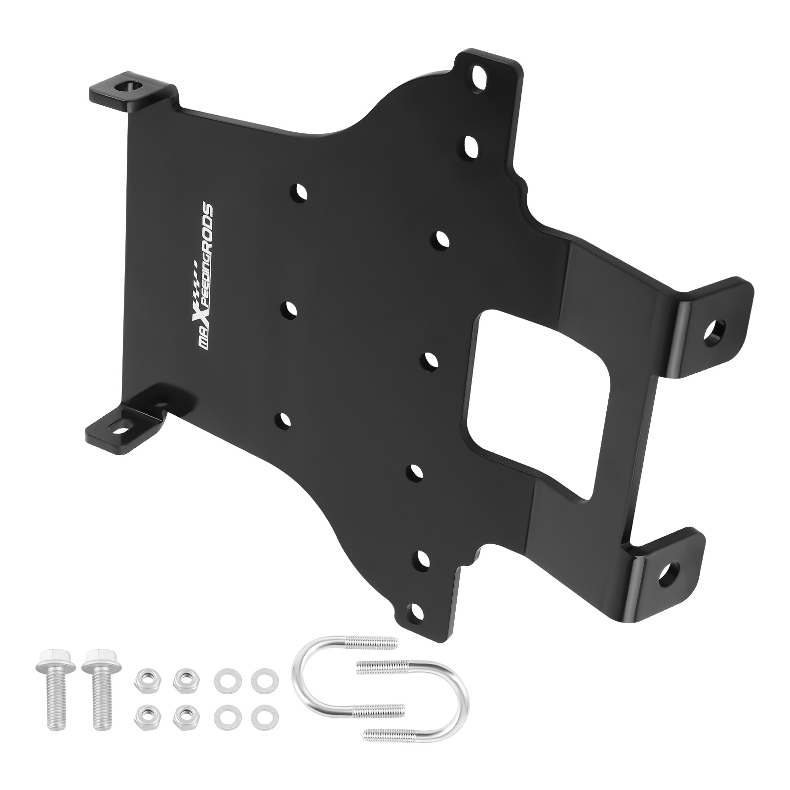 Heavy-Duty ATV Winch Mount Plate Kit For Honda TRX650 Rincon FA FGA 2003-2005