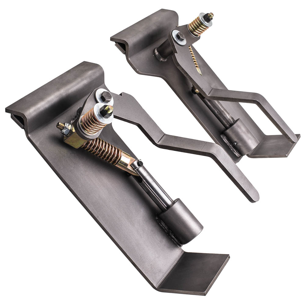 2x Weld-On Skid Steer Quick Attach Conversion Adapter Quick