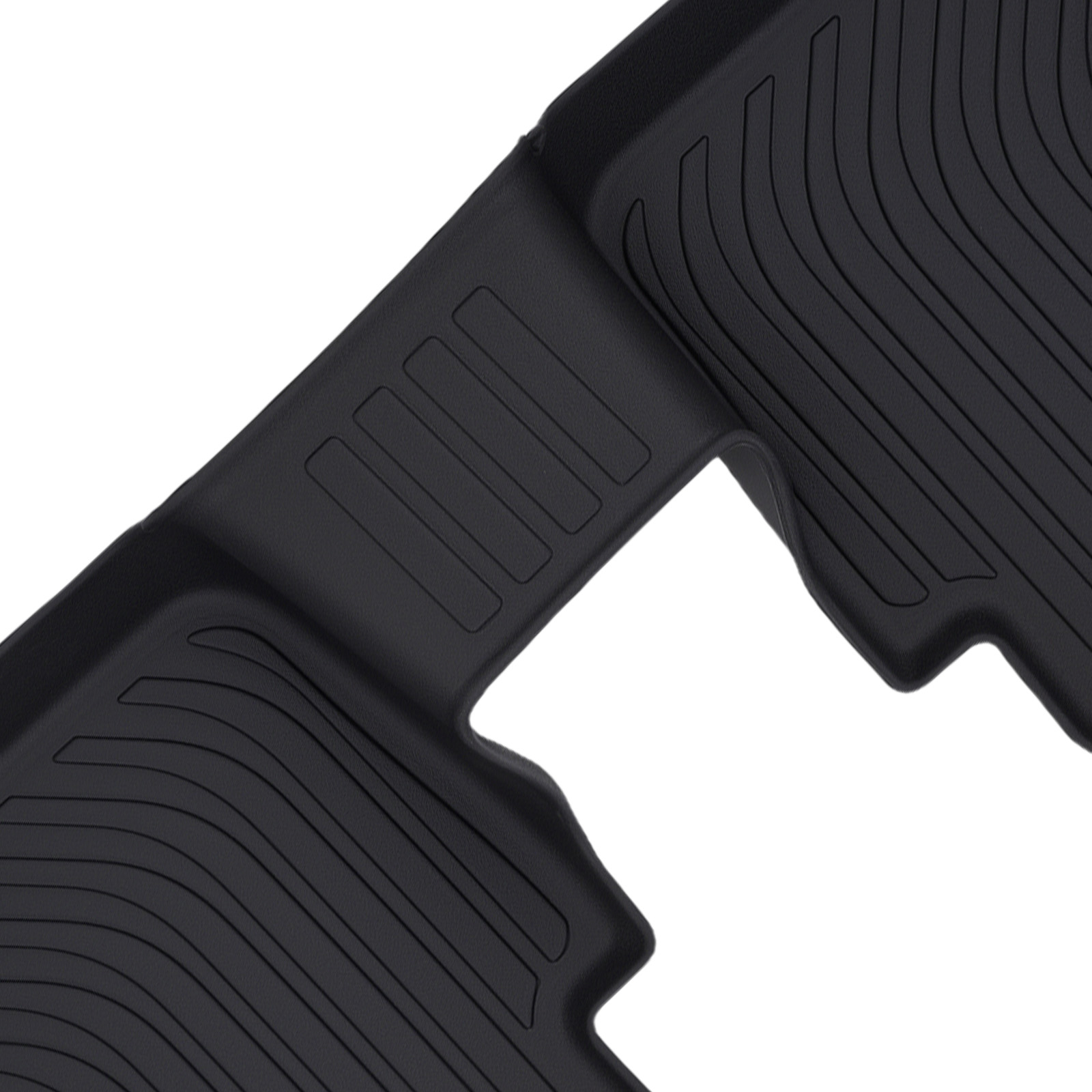 All-Weather Floor Mats for Mazda CX-50 2023-2025 TPE Rubber Black Car Carpet