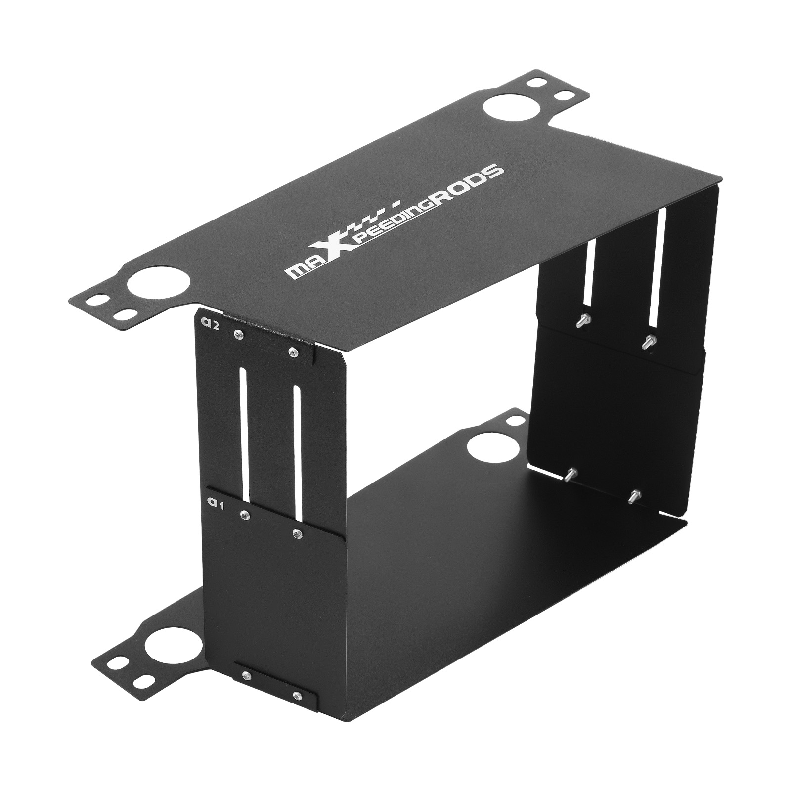 Oil Cooler Kit 30 Row Universal Transmission 10AN Aluminum Black Thermostatic