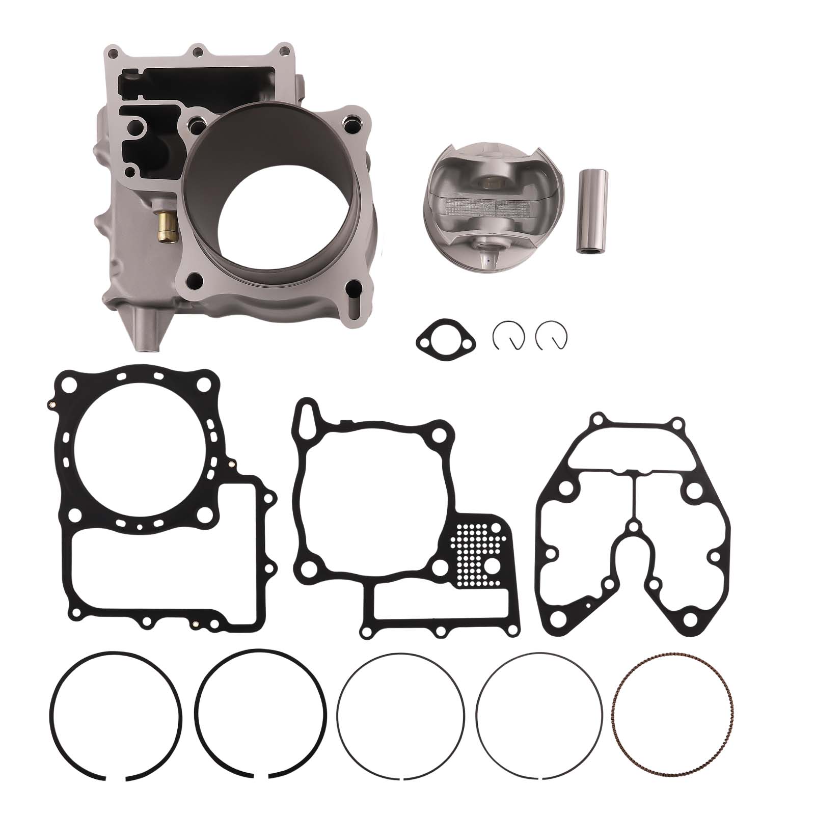 Cylinder Piston Gasket Top End Rebuild Kit for Honda MUV700 Big Red 700 09-13