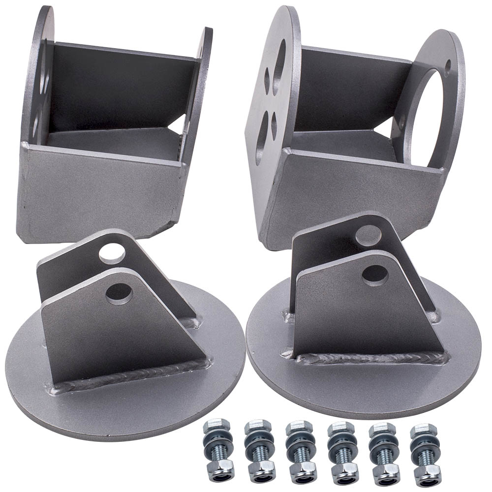 Front Air Ride Bag Bolt On Brackets Replacement Kit For Ford Crown Victoria