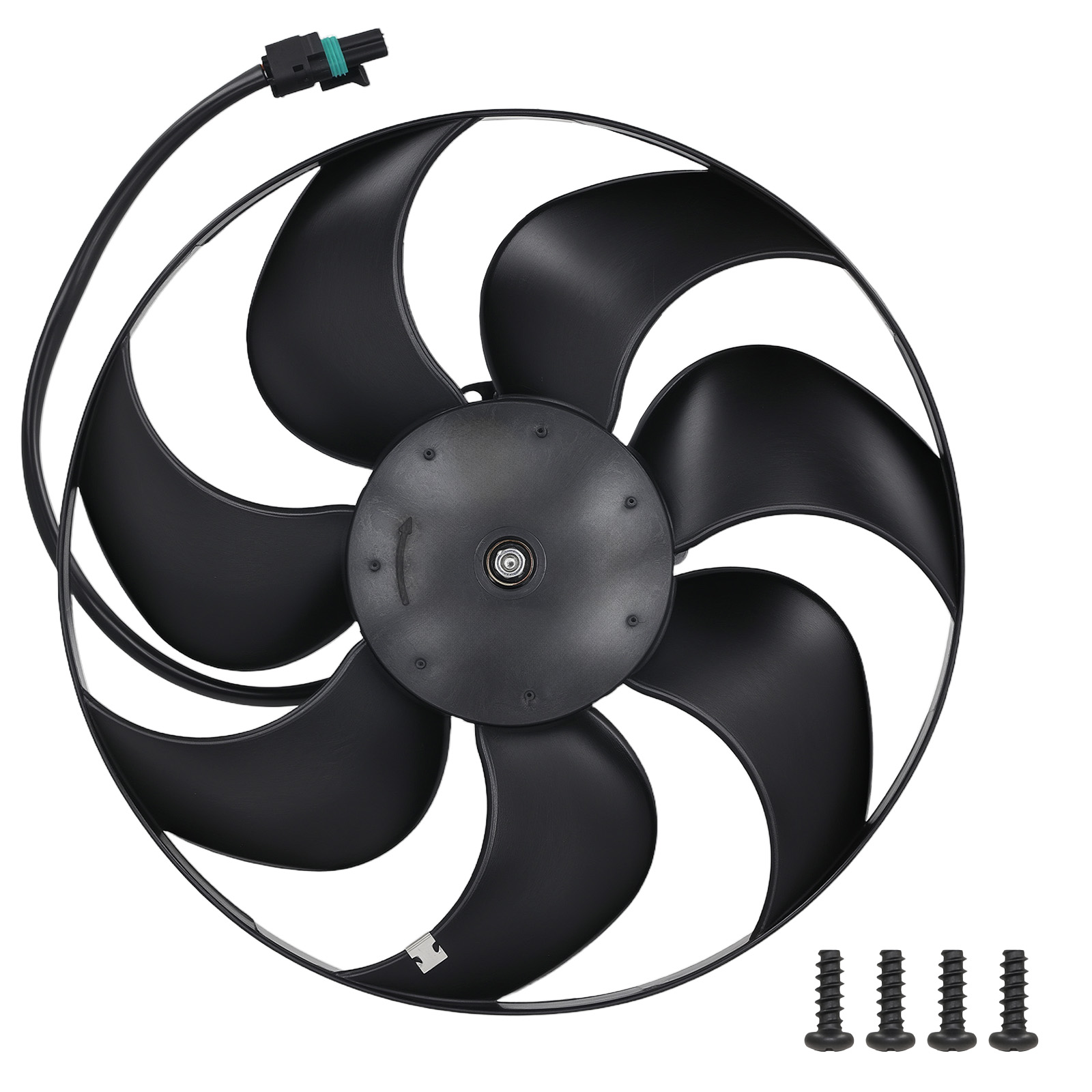 Radiator Cooling Fan Assembly for Can-Am Maverick X3 Max 4x4 2017-2018 RF121