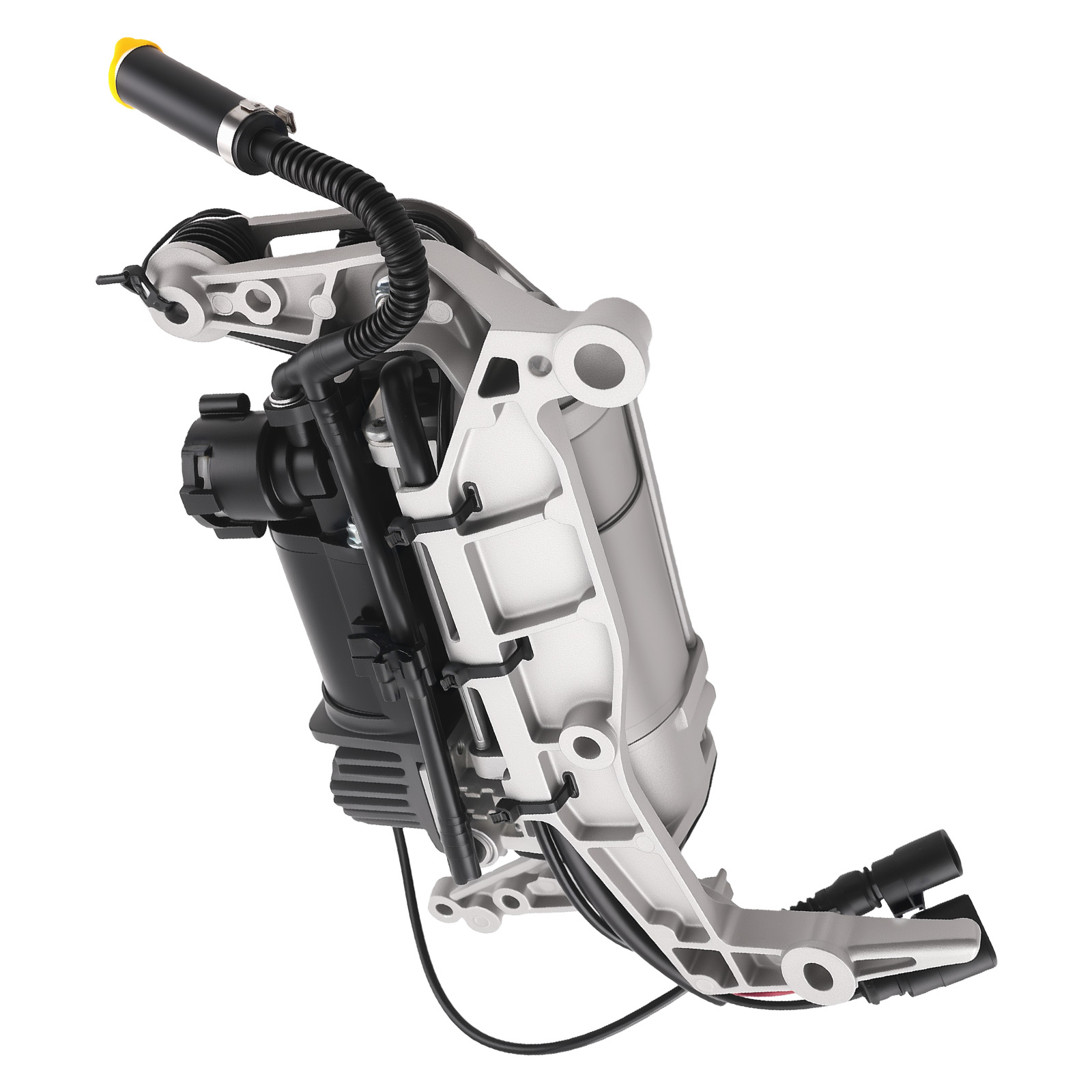 Air Suspension Compressor W/ Bracket For Audi Q7 4L 4LB 2006-2015 4L0698007B