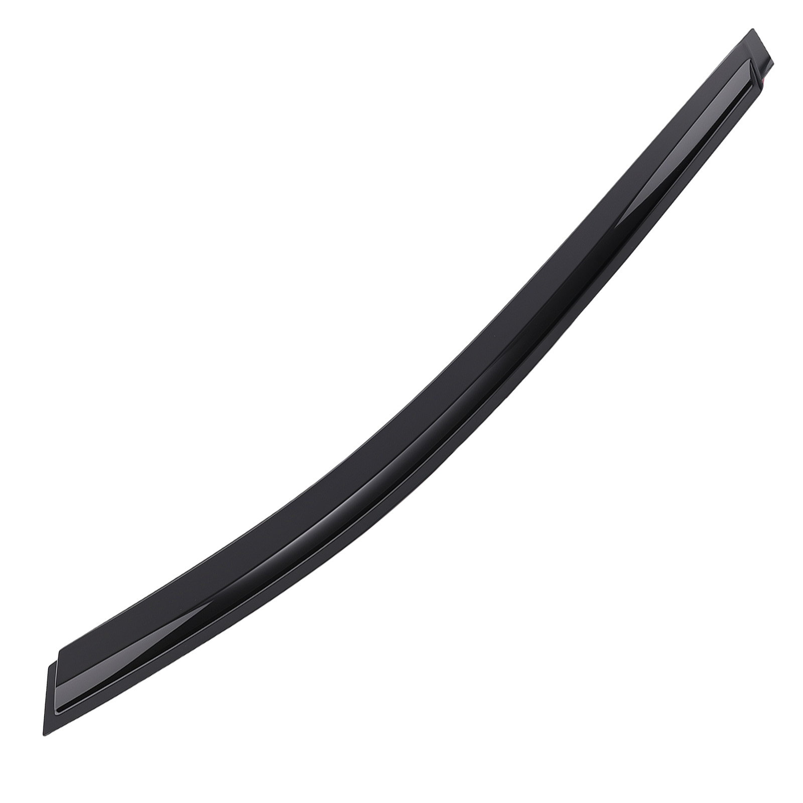 Front & Rear Window Wind Deflectors for Hyundai Santa Fe 2013-2018  Black