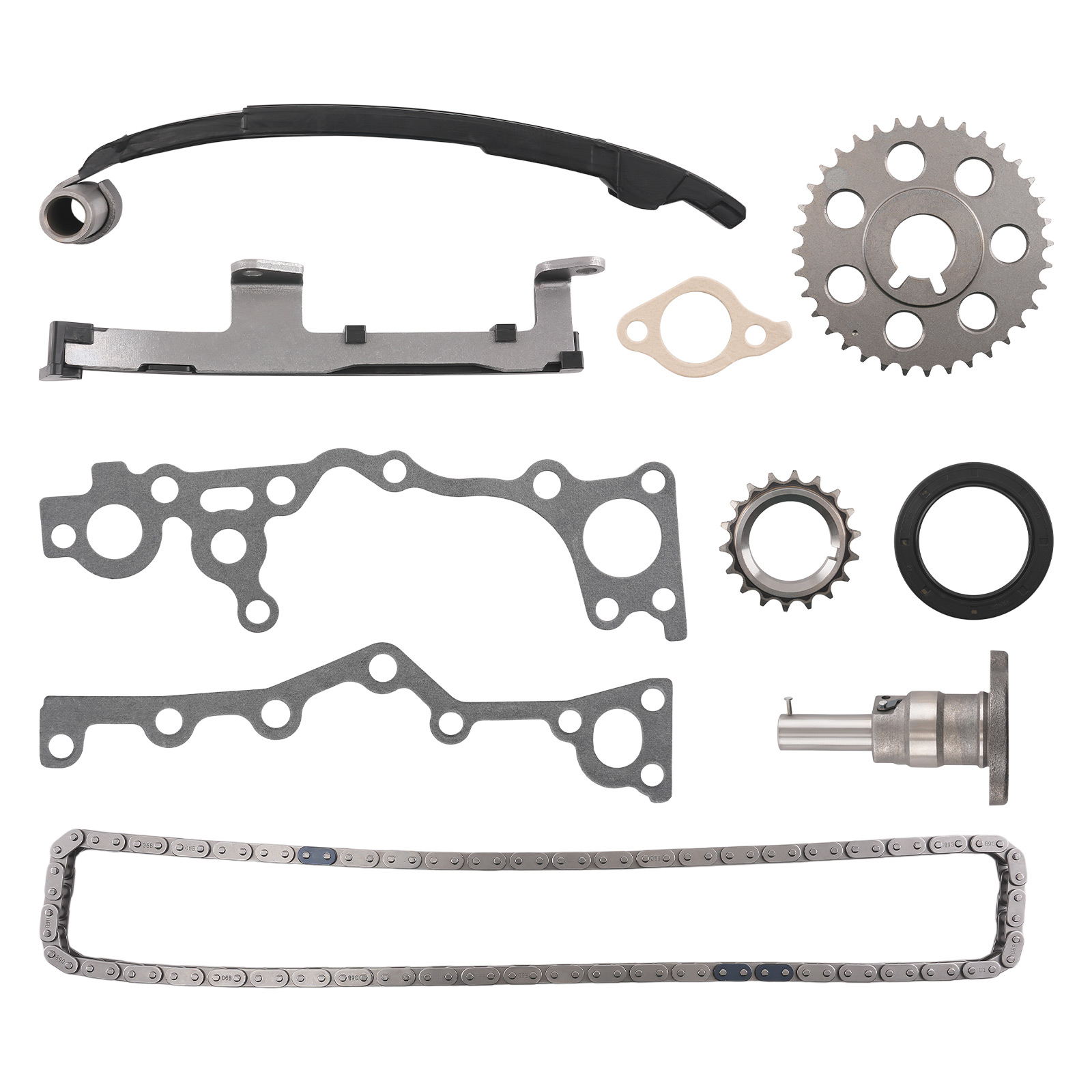 Engine Timing Chain Kit for Toyota TACOMA 2.4L DOHC 1995-2004 w/ Gaskets