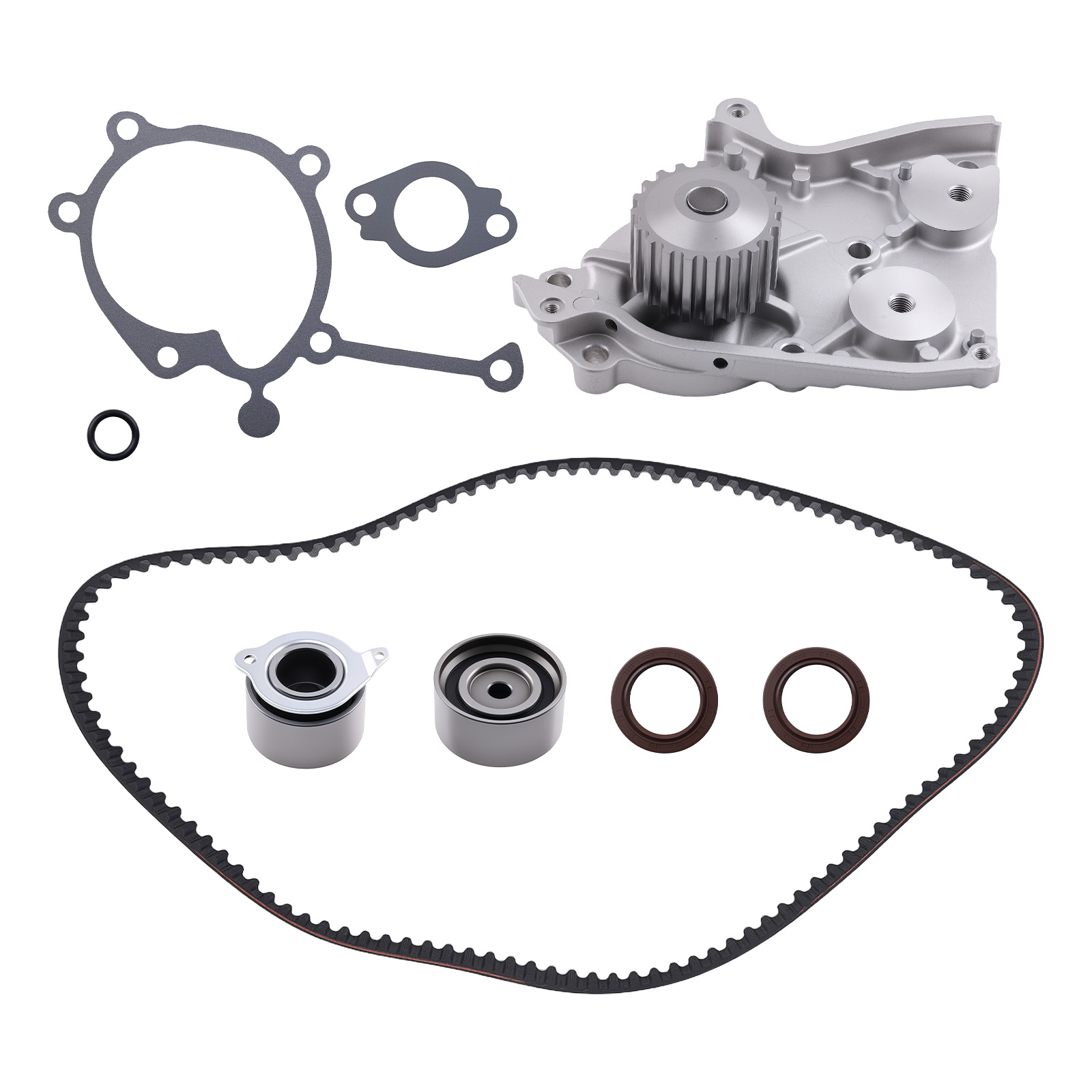 Timing Belt Kit Water Pump for Mazda B2200 2.2L 8 Valve 1987-1993 F210-12-205