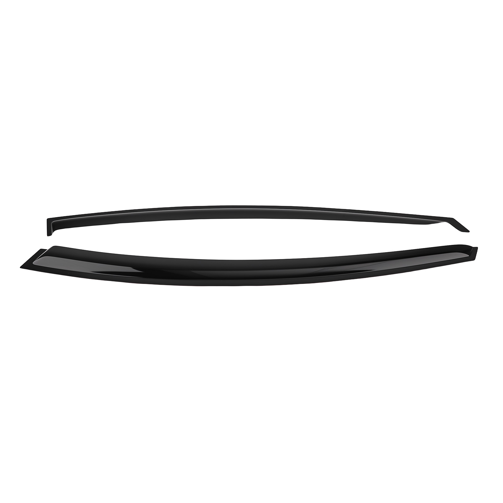 Rain Deflectors Window Guards for Toyota 4Runner 2010-2024 Black  4PCS