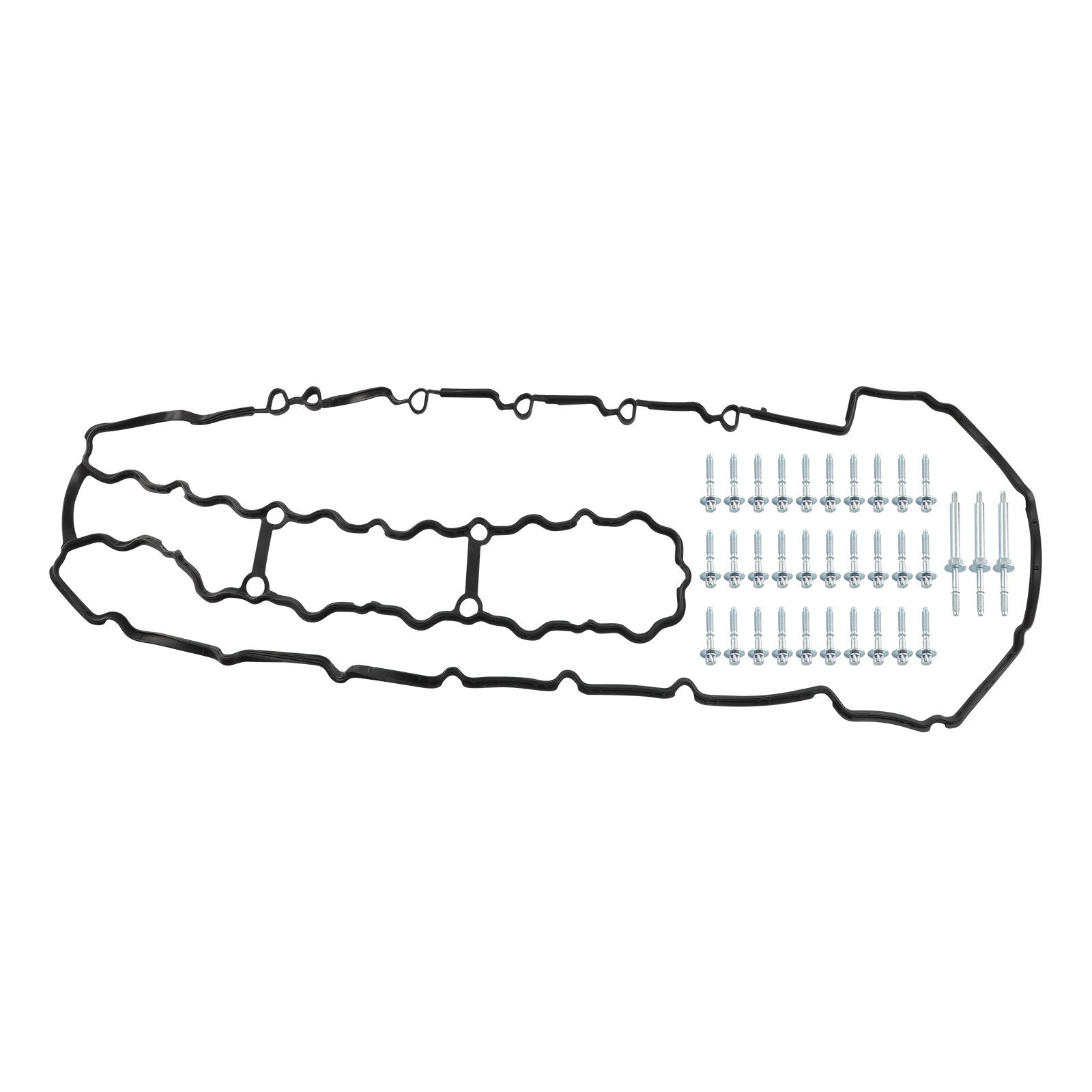 Engine Valve Cover Set w/ Gasket & Bolts Fit For BMW 135i 3.0L 2011 11127565286