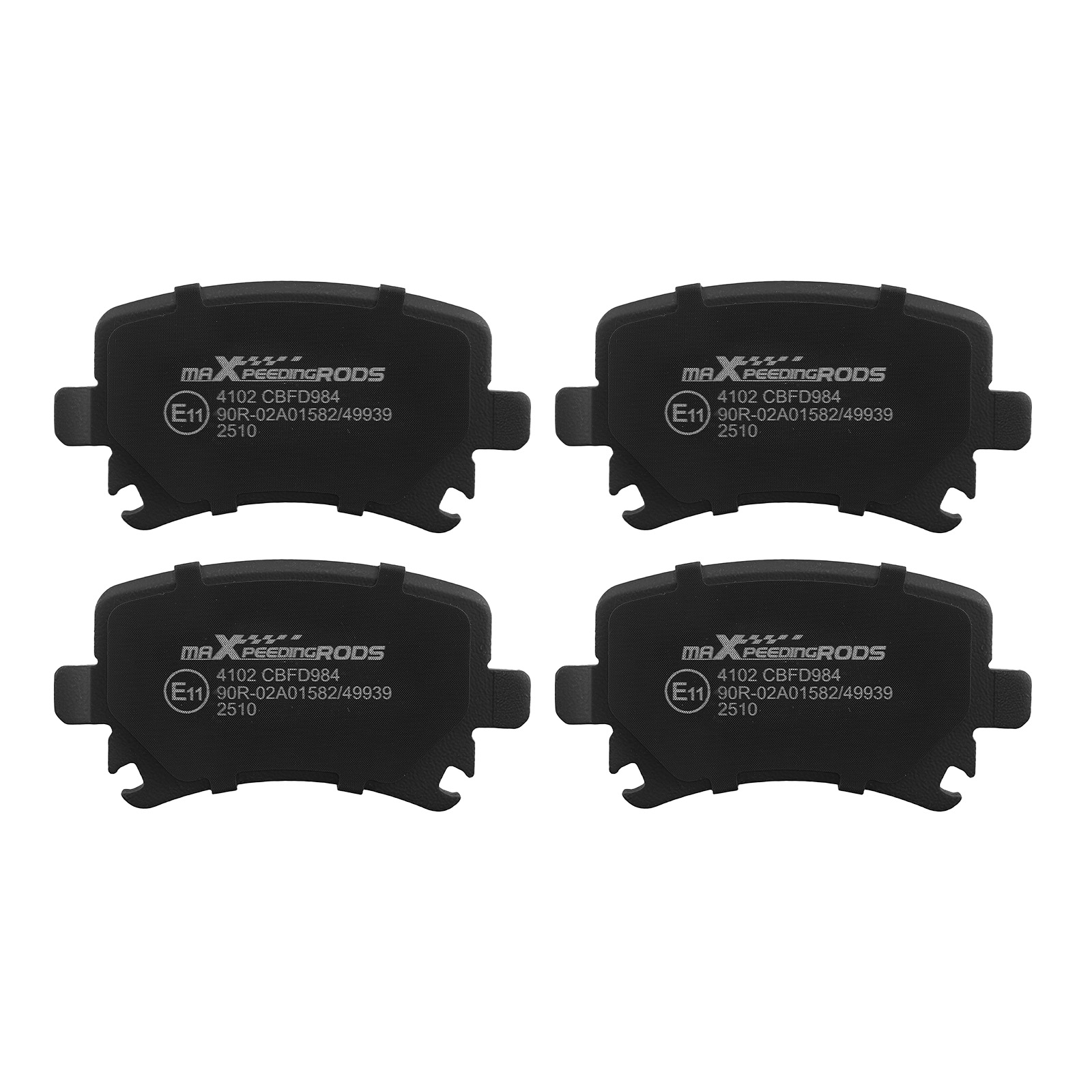 Bremsbeläge Bremsklötze Hinten For Skoda Octavia II Yeti VW Caddy Passat CC
