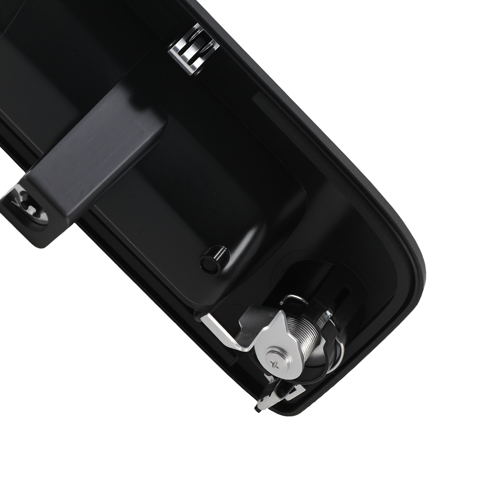 Black Rear Tailgate Handle Lock for Silverado 1500 2007-2013 22755305 with 2 Key