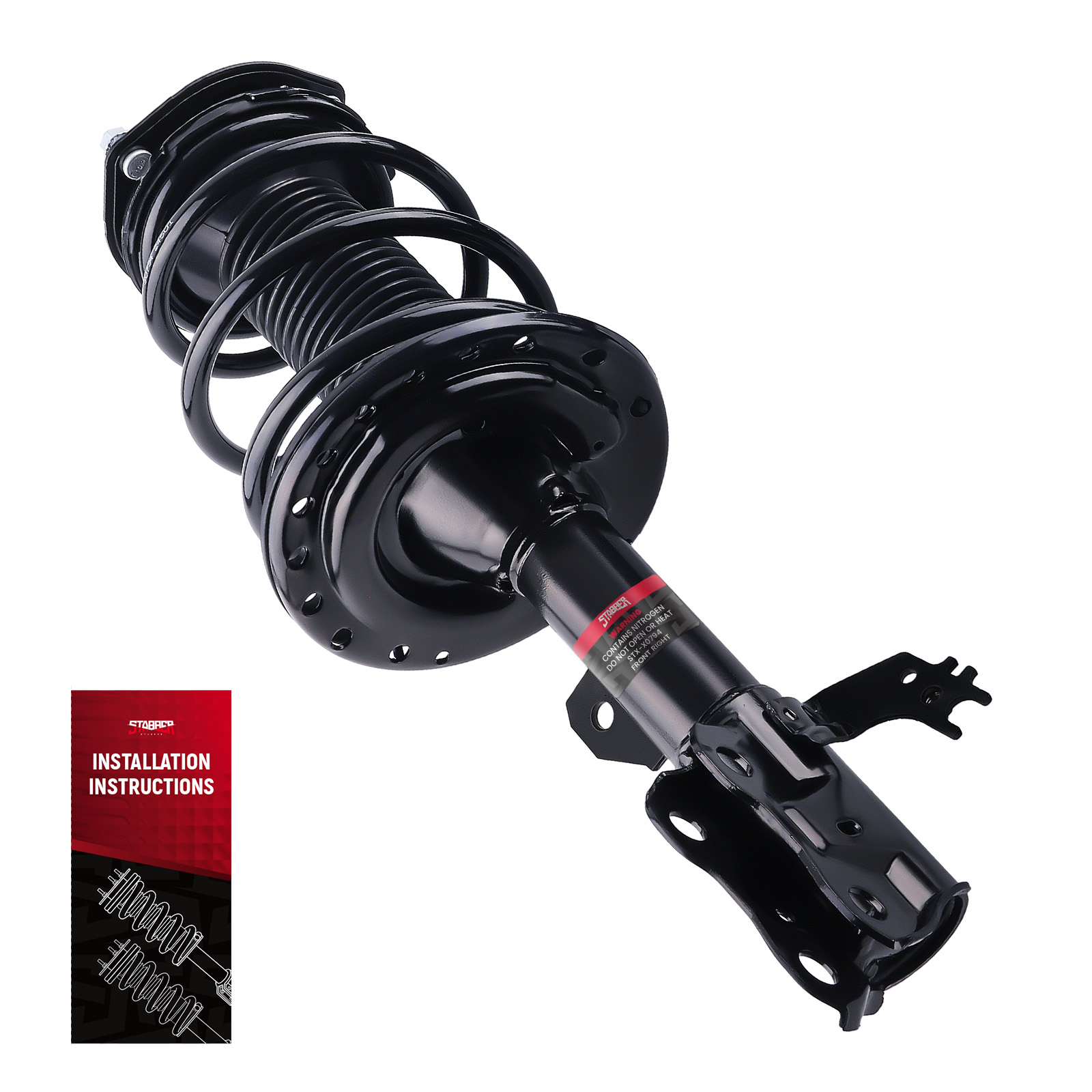 Front Shock Strut Coil Spring Suspension For 2012-2017 Toyota Camry 2.5L SE XSE