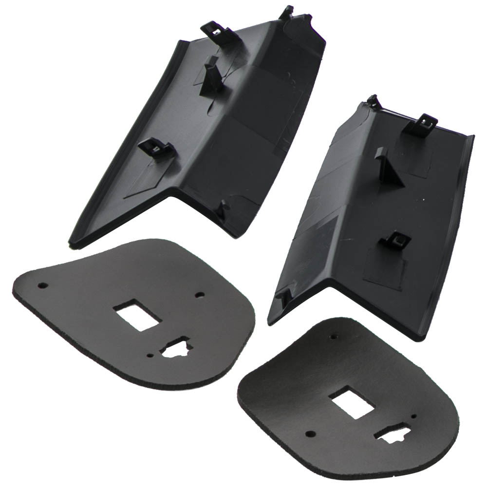 Black Rear Brake Tail Light Fog Lamp for Toyota Camry 4-Door 2.5L 2018-2020