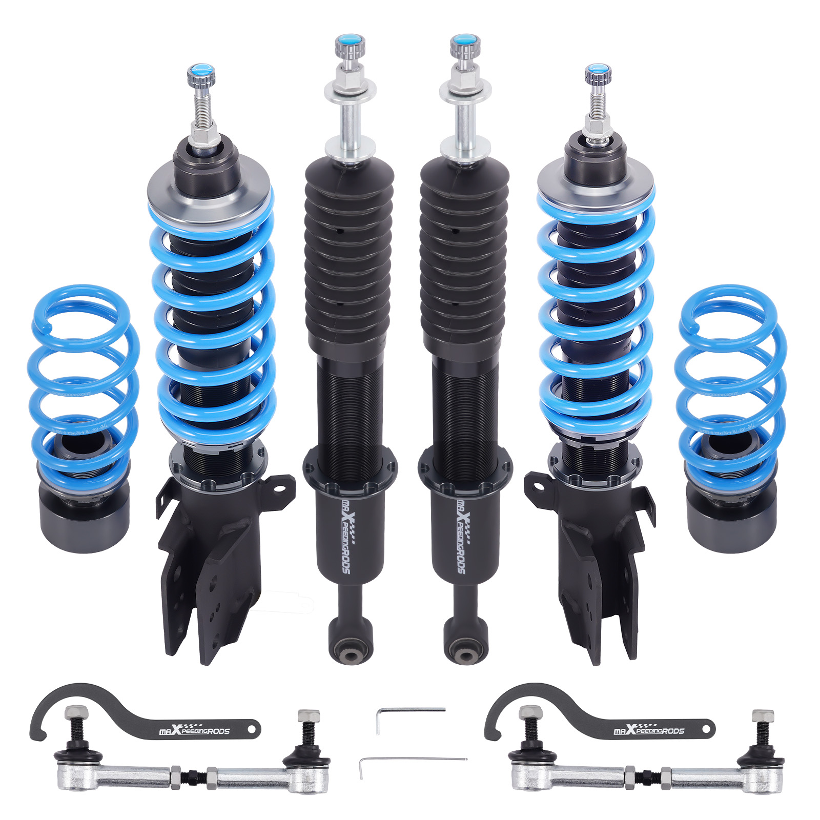 T6 Series Coilover 24 Ways Damper Adjustable For HONDA JAZZ GD1 GD3 2002-2008