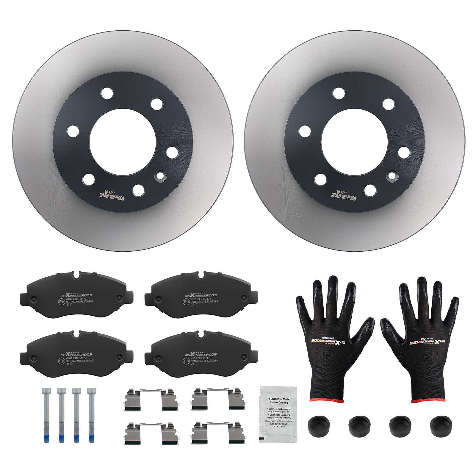 Bremsscheiben Bremsbeläge Vorne Schwimmend For Mercedes Sprinter VW Crafter