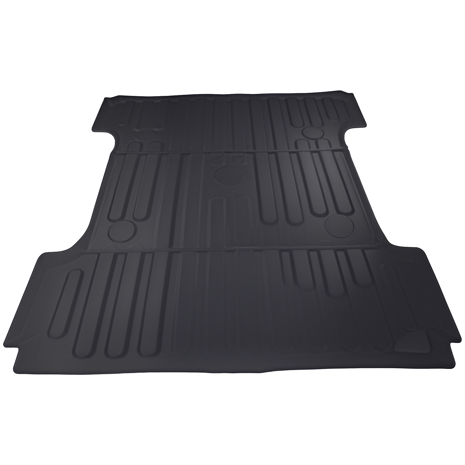 6.5 FT TPE Rear Truck Bed Mat for Dodge Ram 1500 2002-2010 Black Anti-Slip
