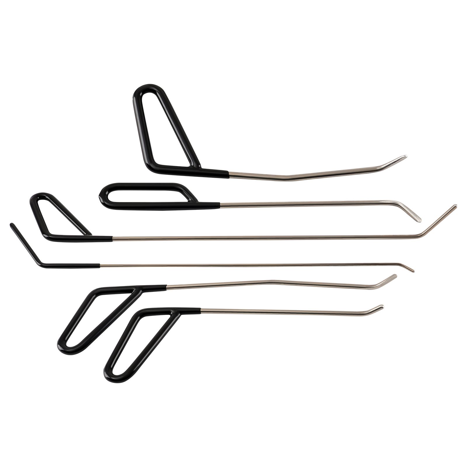 6pcs Dent Repair Kit Stainless Steel Paintless PDR Tools Removal Rods Set