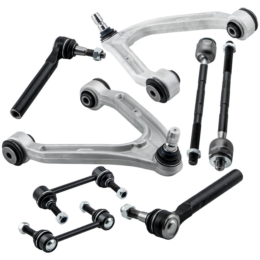 8x Steering Suspension Kit Control Arms Tie Rod Sway Bar for 2006-2010 Hummer H3