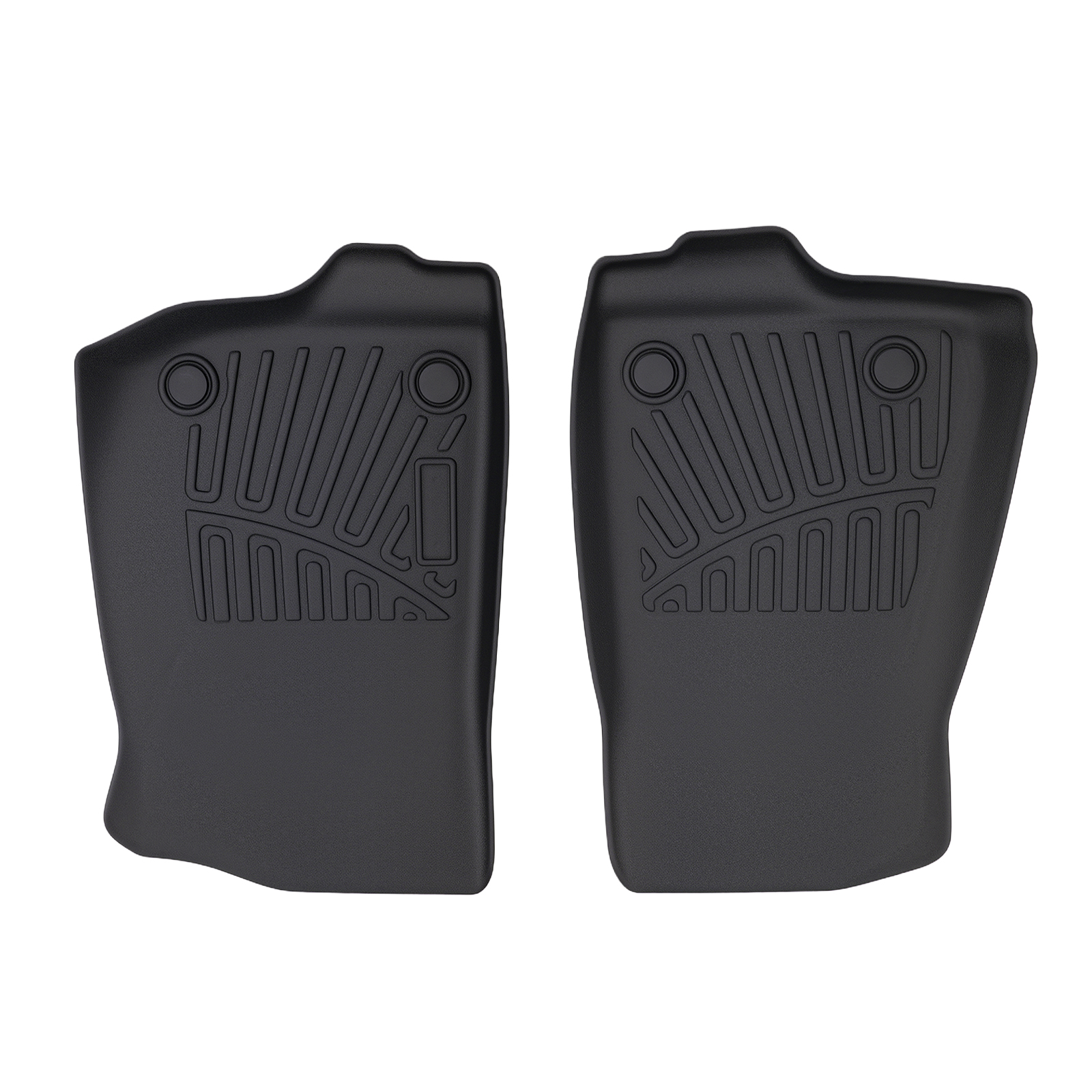 Car Carpet Floor Mats for Jeep Wrangler JL 4-Door 2018-2024 TPE Front & Rear