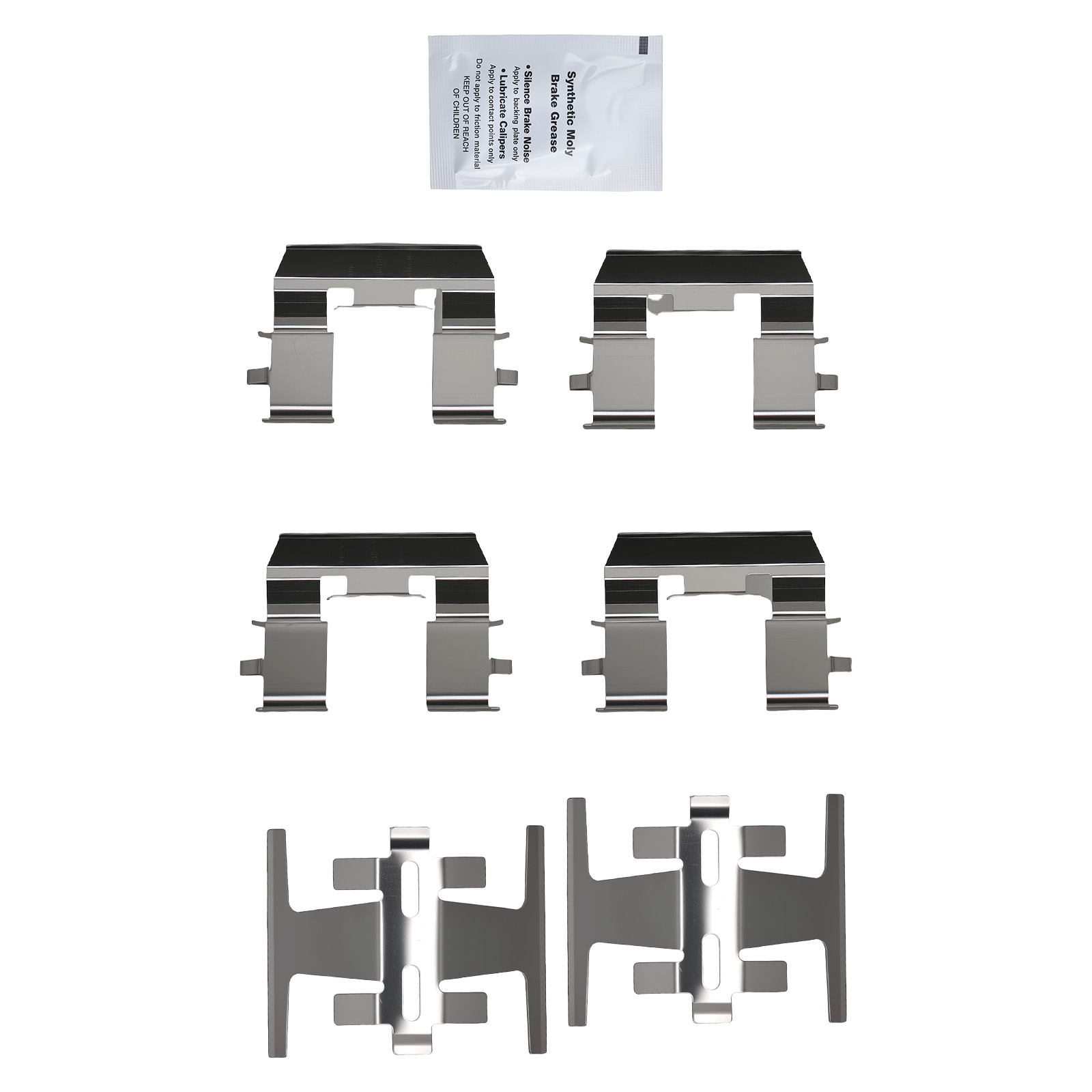 2 Pairs Front Ceramic Brake Pads Kit for Acura Integra 1997-2001/NSX 1991-2005