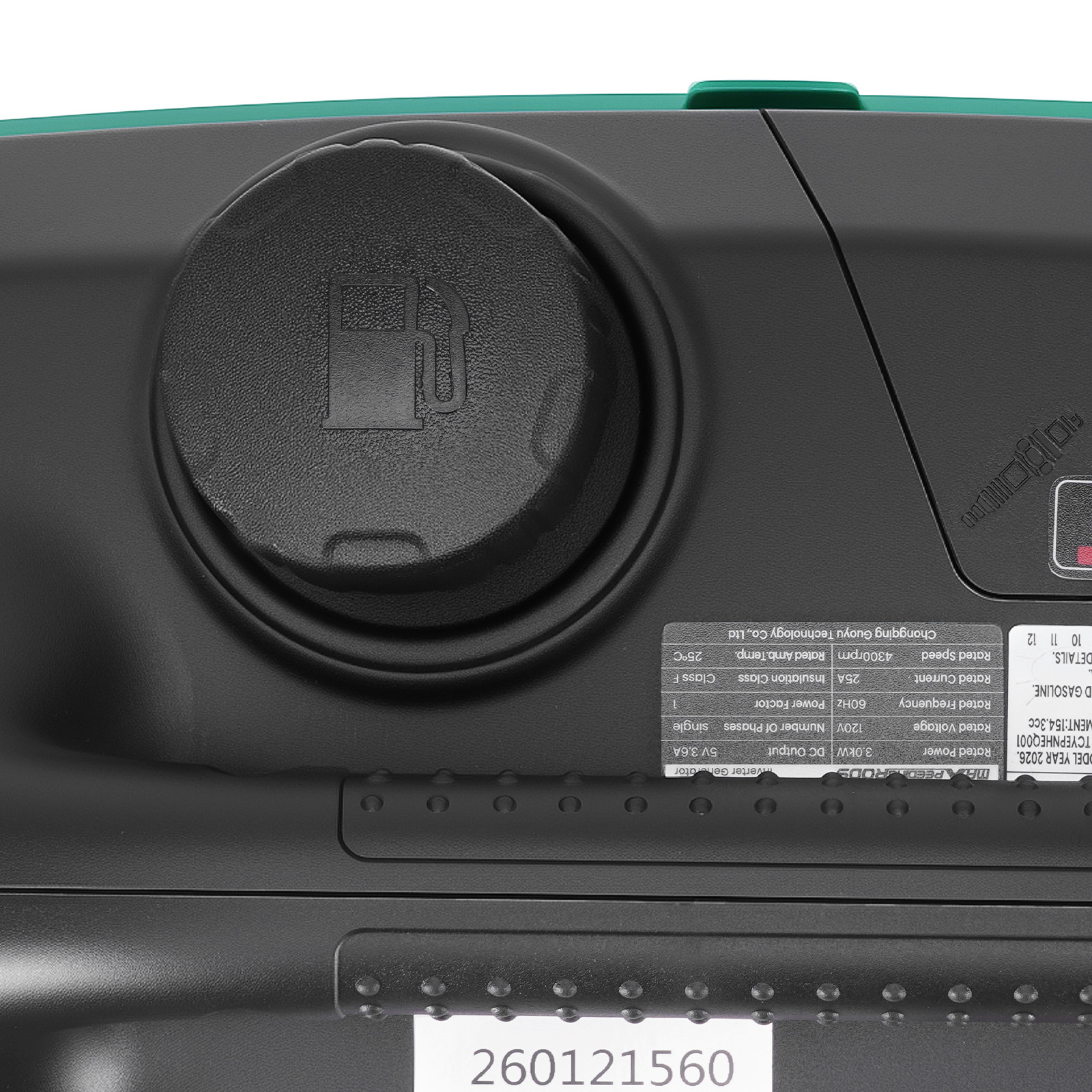 4KW Quiet Inverter Generator 60dB Recoil Start Compact for Camping Festivals