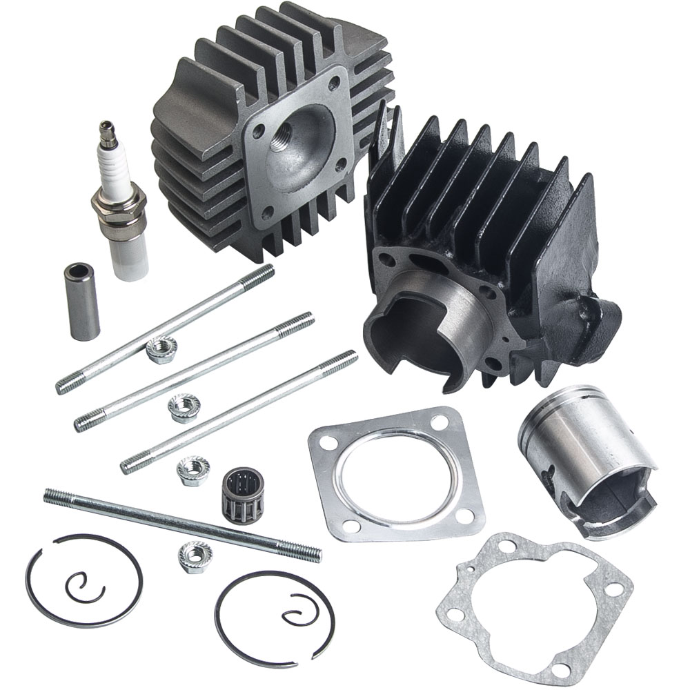 11111-04001 49cc Piston Cylinder Head Top End Kit for Suzuki Quadrunner LT50