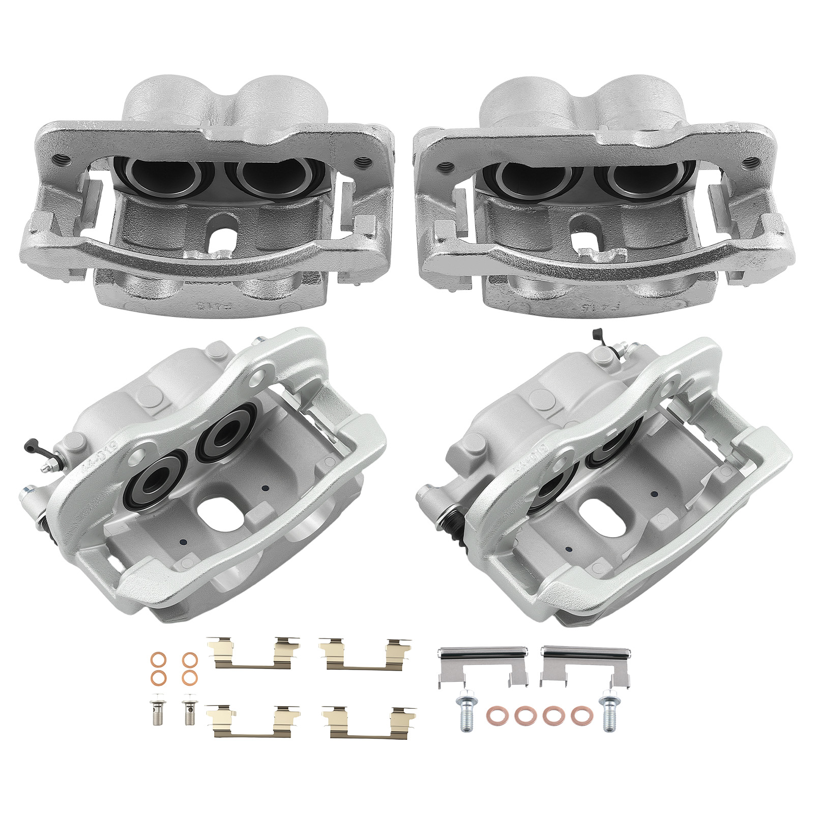 4x Brake Calipers Front Rear for Chevy Tahoe/Suburban/Avalanche 1500 2002-2006