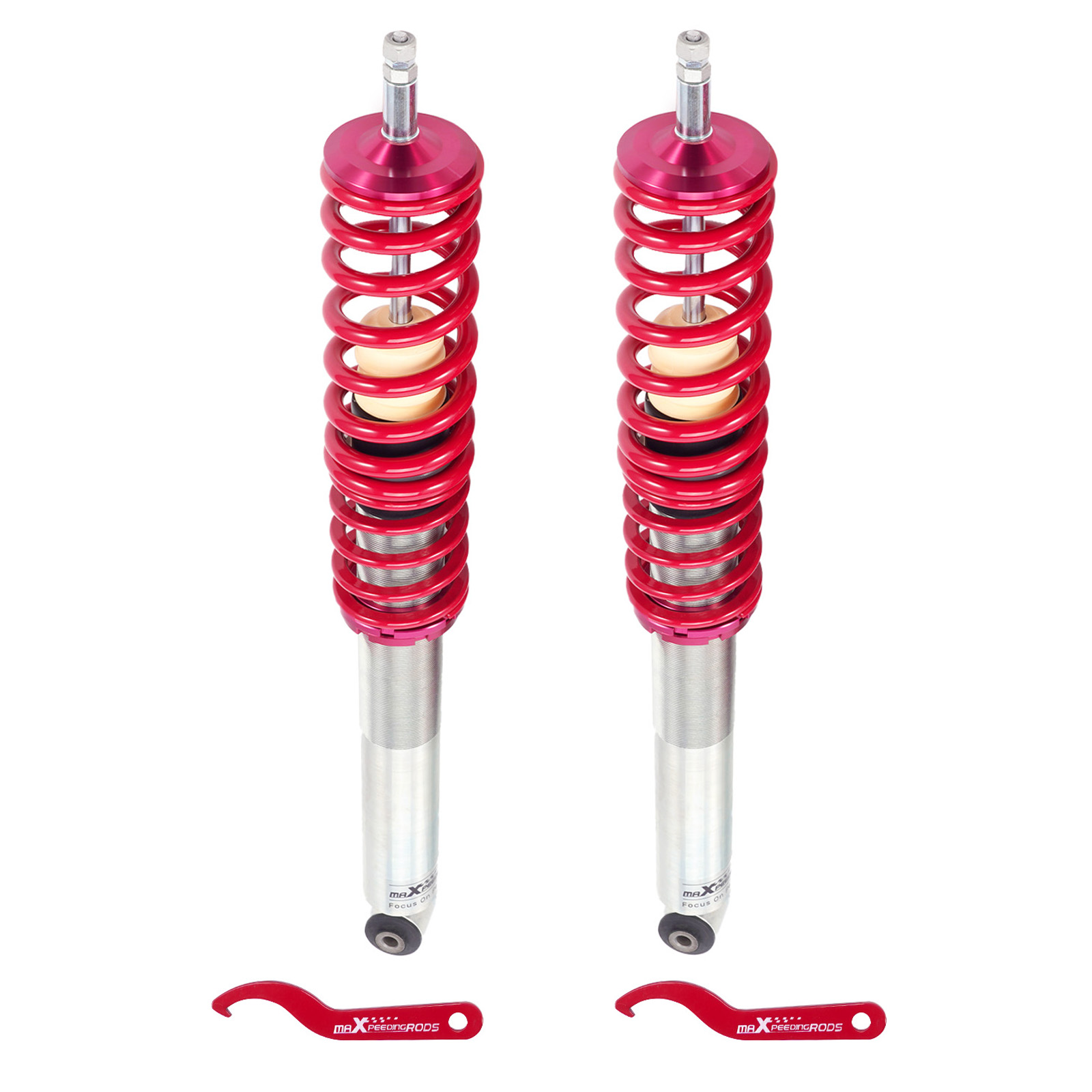 Gewindefahrwerk hinten Stoßdämpfer for VW Golf 2 Jetta 2 Vento Corrado