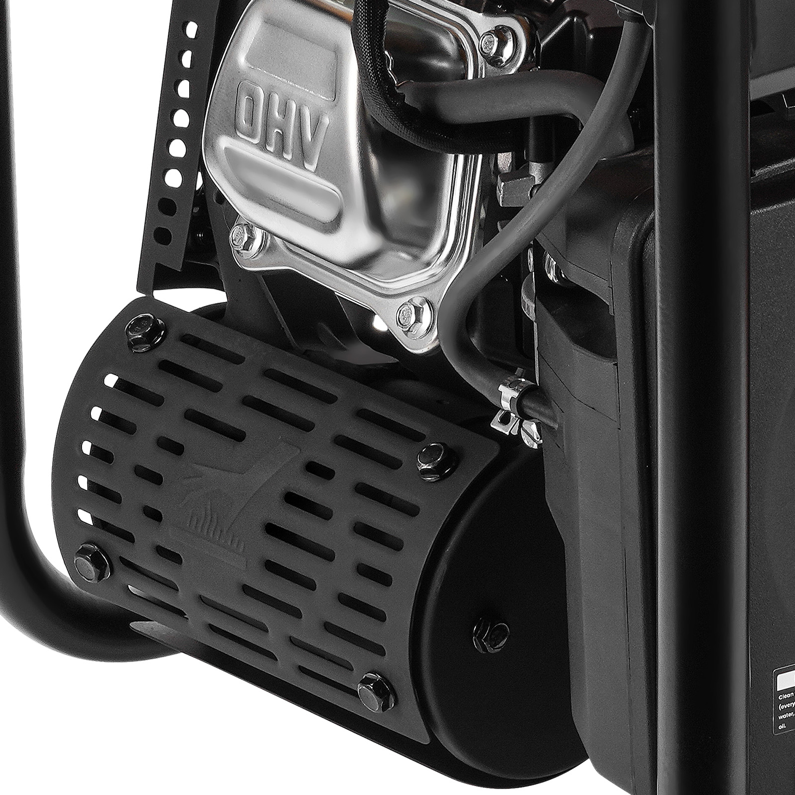 4850W Portable Inverter Generator Gas Powered Quiet for Home Backup Construction