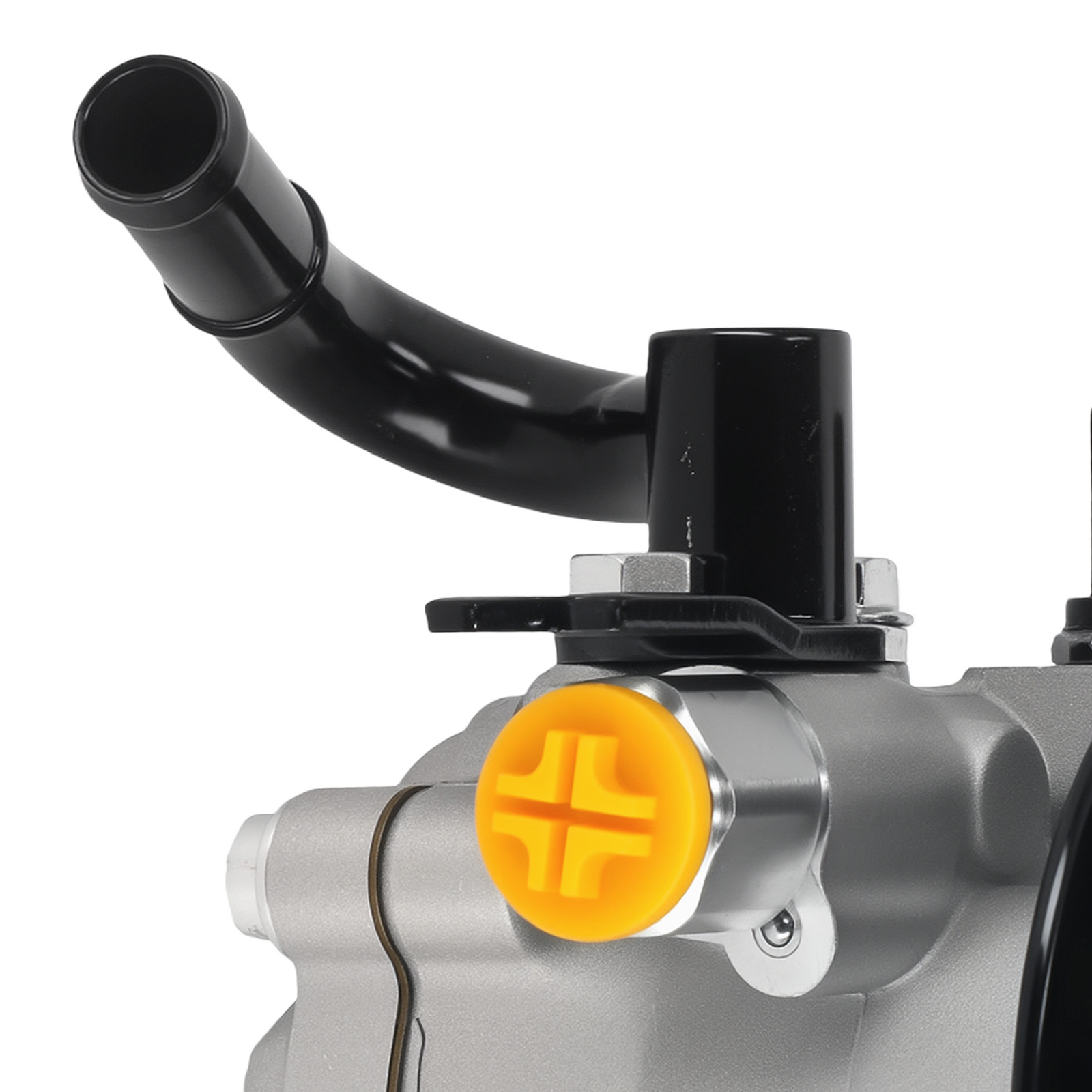 Power Steering Pump W/Pulley For Hyundai Accent/Kia Rio Dodge Attitude 06-11