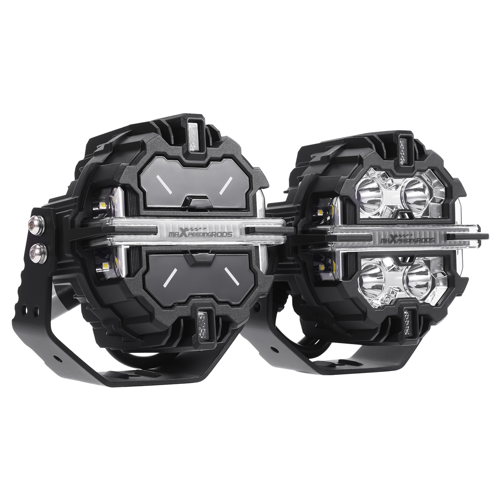 178W LED Spot Light with Side Illumination For Heavy Duty Truck Marine Equipment