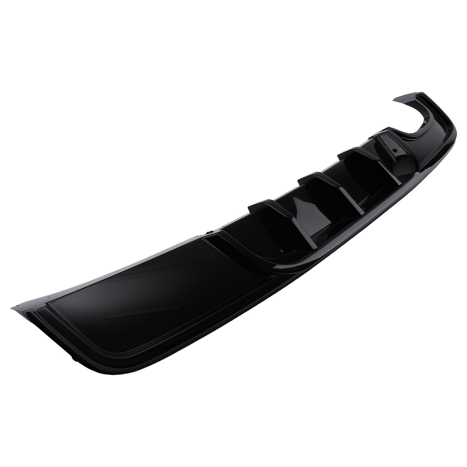 Glossy Blk Rear Kit for BMW E82 125i 135i M Sport 2007-2013 Lower Bumper